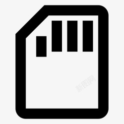图形用户界面工具存储卡小工具图形用户界面图标高清图片