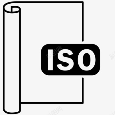 iso磁盘映像文件图标图标