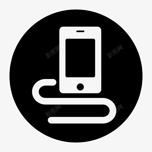 电话轨迹svg_新图网 https://ixintu.com 电话轨迹