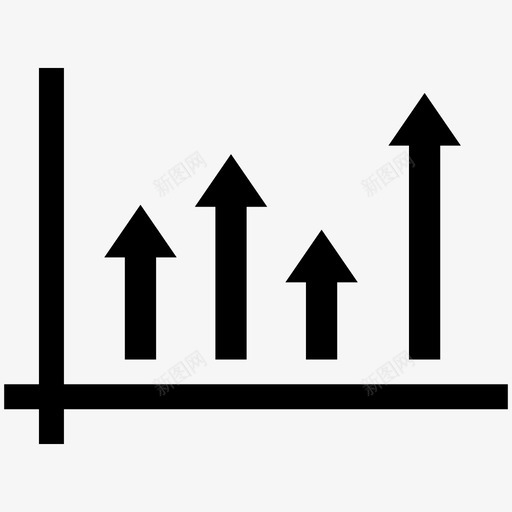 图表分析增长图标svg_新图网 https://ixintu.com 分析 图表 增加 增长 进度
