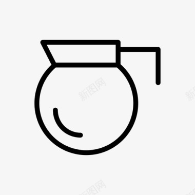 马克杯饮料咖啡壶图标图标