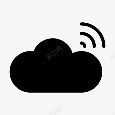 云网络连接信号图标图标