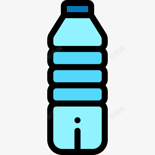 水瓶曲棍球18线性颜色图标svg_新图网 https://ixintu.com 曲棍球18 水瓶 线性颜色
