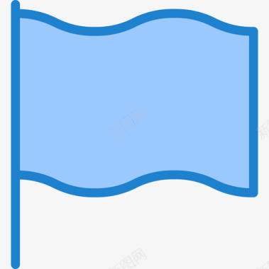 旗帜基本装备45蓝色图标图标