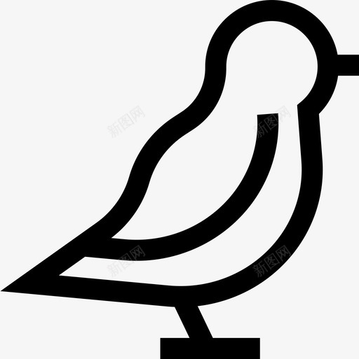鸟类自然55直系图标svg_新图网 https://ixintu.com 直系 自然 鸟类