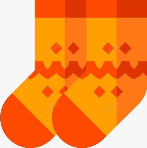 袜子针织2平纹图标svg_新图网 https://ixintu.com 平纹 袜子 针织