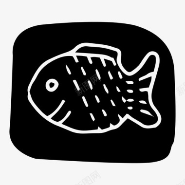 鱼动物亚洲图标图标