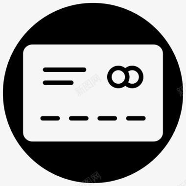 信用卡借记卡电子商务图标图标