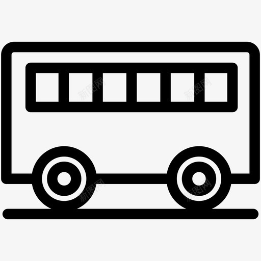 公共汽车驾驶自驾图标svg_新图网 https://ixintu.com 公共汽车 城市 自驾 驾驶
