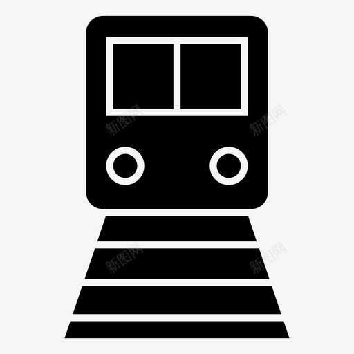 火车地铁公共交通图标svg_新图网 https://ixintu.com 公共交通 地铁 城市黑暗 火车 铁路