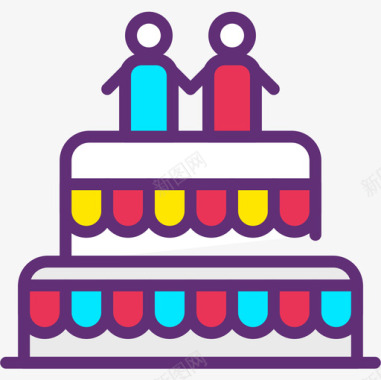 结婚蛋糕假日36附魔图标图标