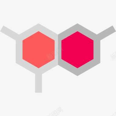 分子化学33扁平图标图标