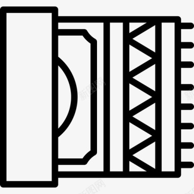 线性家具35件家具图标图标