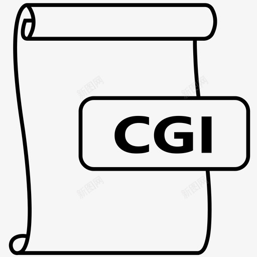 cgicgi文件文件格式图标svg_新图网 https://ixintu.com cgi cgi文件 perl 文件格式 文件格式2 脚本文件