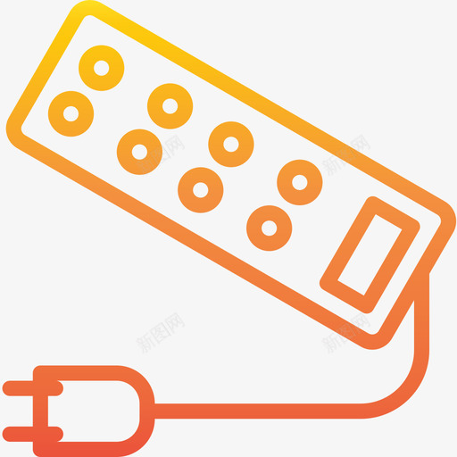 家用电气设备插座3坡度图标svg_新图网 https://ixintu.com 坡度 家用 插座 电气设备