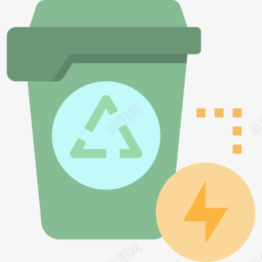 垃圾桶9月能源3号平仓图标图标
