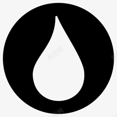 水血滴图标图标