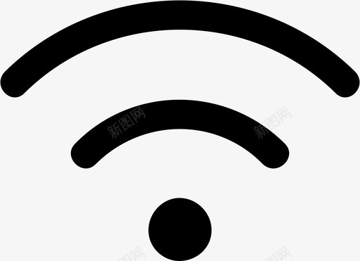 Wifi连接互联网图标图标