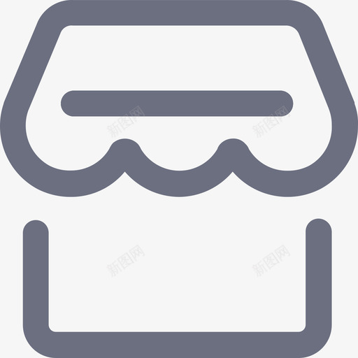 B端icon_商品-未选中svg_新图网 https://ixintu.com B端icon_商品-未选中