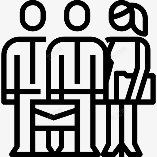 网络人力资源48线性图标svg_新图网 https://ixintu.com 人力资源48 线性 网络