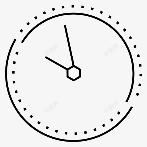 时间线任何时间工作日图标svg_新图网 https://ixintu.com 不间断 世界时钟 任何时间 工作日 时间线