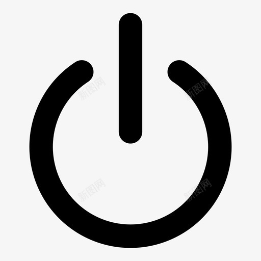 电源关闭电源按钮图标svg_新图网 https://ixintu.com 保存 信息 关机 关闭 开机 待机 按钮 摄像头 电源 网络 计算