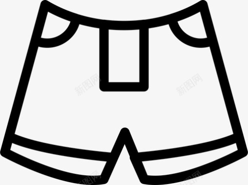 短裤衣服内裤图标图标