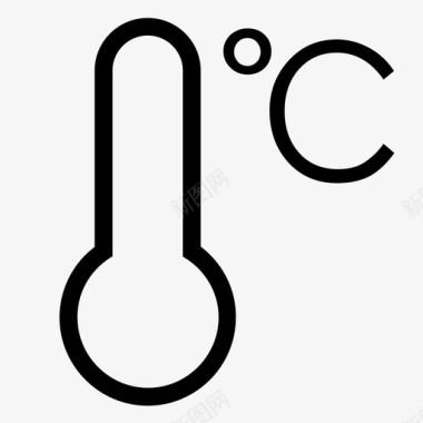 室内温度计-关图标