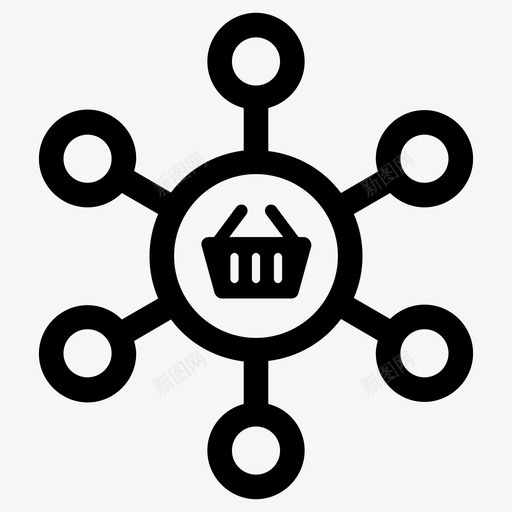 配送交货物流图标svg_新图网 https://ixintu.com 交货 市场 物流 运输 配送