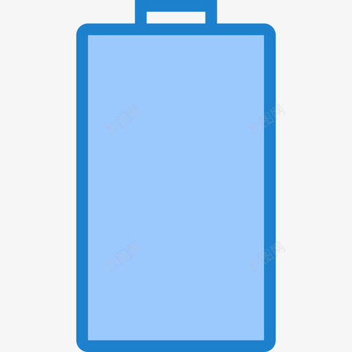 电池必需品44蓝色图标svg_新图网 https://ixintu.com 必需品 电池 蓝色