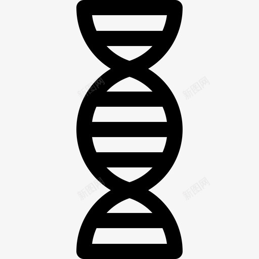 Dna世界癌症意识日第7天线性图标svg_新图网 https://ixintu.com Dna 世界癌症意识日第7天 线性