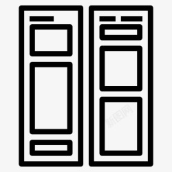 围板箱任务分析板箱图标高清图片