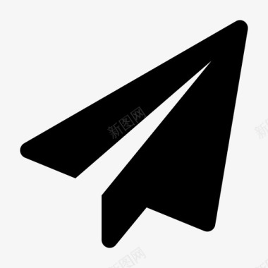 发送纸飞机用户界面图标图标
