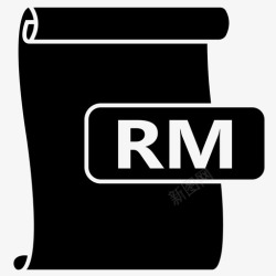 rm格式rm文件文件格式图标高清图片