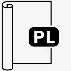 PL文件格式perl格式文件pl文件格式pl图标高清图片