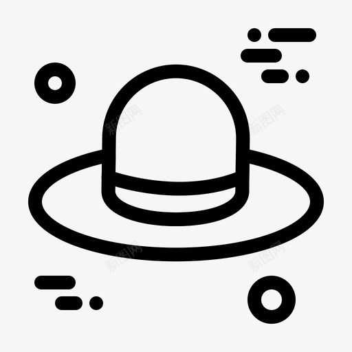 帽子加拿大加拿大线图标svg_新图网 https://ixintu.com 加拿大 帽子