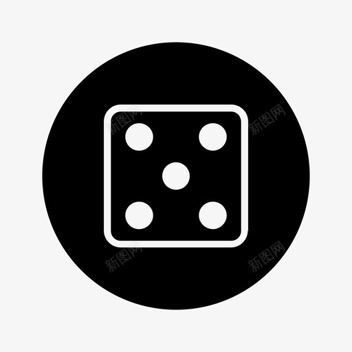 骰子赌场方块图标svg_新图网 https://ixintu.com 数字 方块 赌博 赌场 骰子 黑赌场