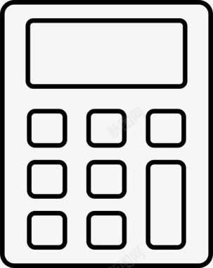 计算器金融数学图标图标