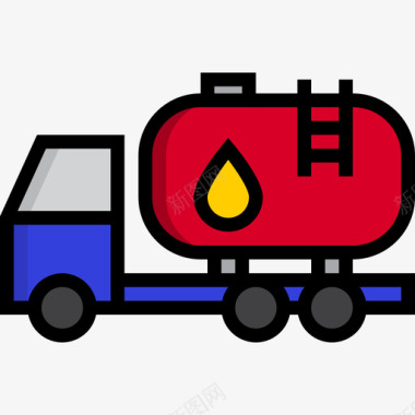 油车污染13线颜色图标图标