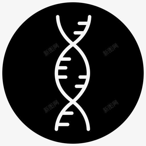 dna染色体基因图标svg_新图网 https://ixintu.com dna 医疗设备 基因 染色体 科学 遗传