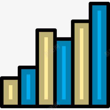 条形图基本13线性颜色图标图标