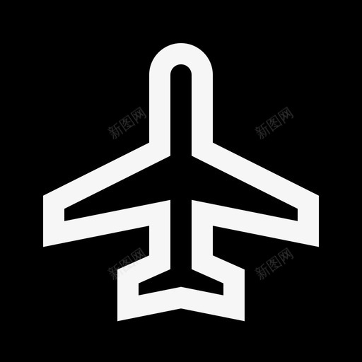 机场公共标志2已满图标svg_新图网 https://ixintu.com 公共标志2 已满 机场