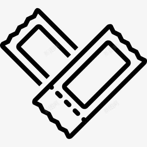门票优惠券活动图标svg_新图网 https://ixintu.com 优惠券 泰龙牌 活动 通行证 门票