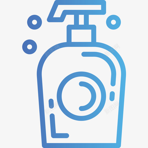 液体肥皂超市24梯度图标svg_新图网 https://ixintu.com 梯度 液体肥皂 超市24