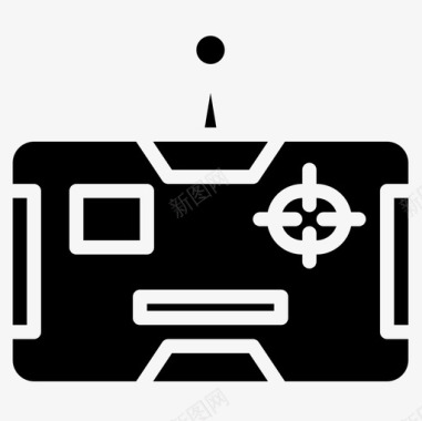 机器人android2固态图标图标