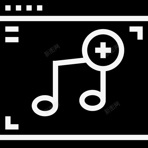 音乐接口78固态图标svg_新图网 https://ixintu.com 固态 接口 音乐