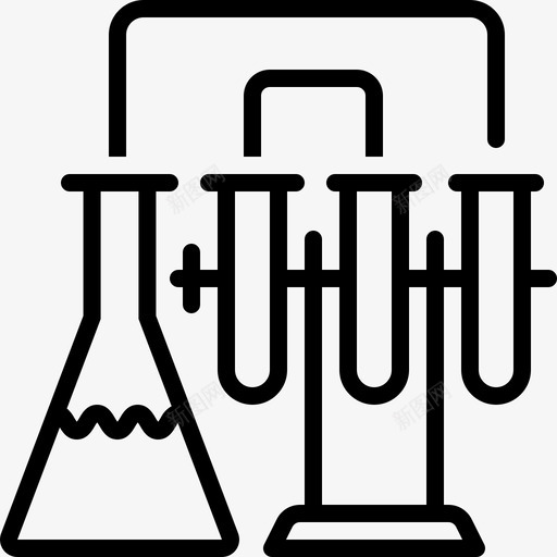 实验室实验病理学图标svg_新图网 https://ixintu.com 实验 实验室 病理学 药学