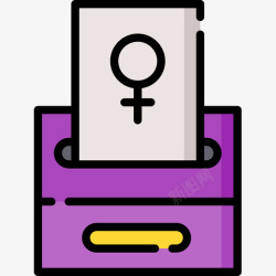 选举权选举权女权主义11直系肤色图标高清图片