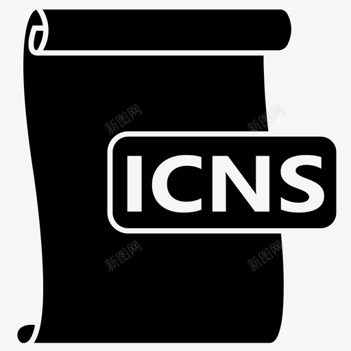 icns文件格式icns文件图标svg_新图网 https://ixintu.com icns 图标 文件 格式 源文件 资源