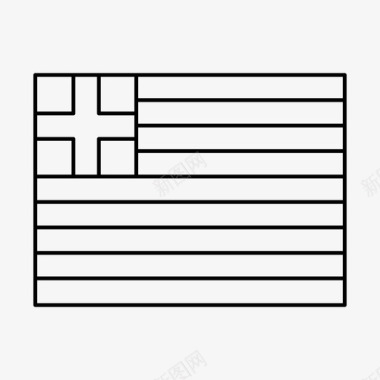 希腊国旗国家世界国旗图标图标